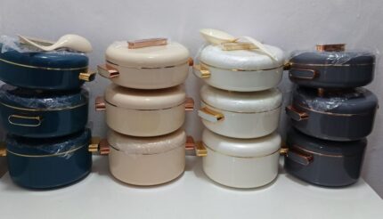 3pcs sharaton food warmer