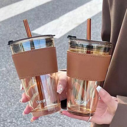 leather Coffee cup Big sizes