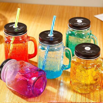 Multipurpose glass mugs  with box