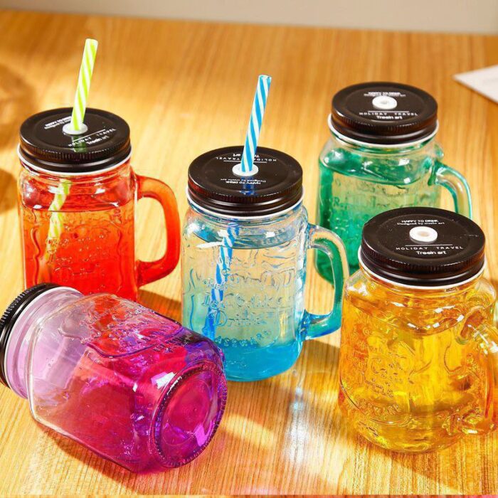 Multipurpose glass mugs  with box - Image 1
