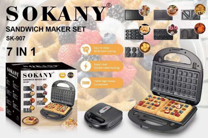 7in1 sandwich maker set - Image 1