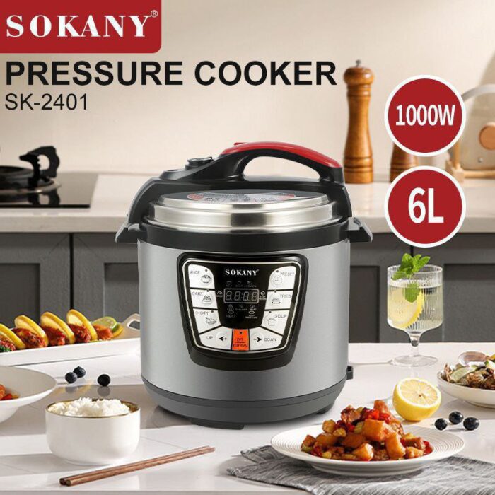 6L sokany Pressure cooker  high quality - Image 1