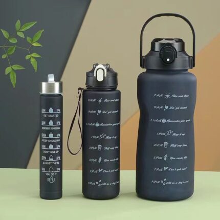 3in1 motivational water  bottle