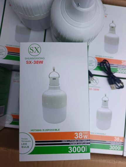 38w Rechargeable Bulb