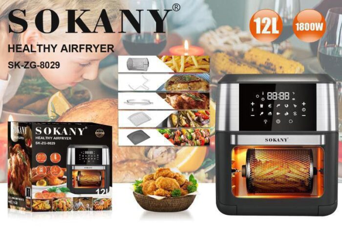 12L Air fryer sokany - Image 1