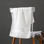 white gym size towel - Image 2