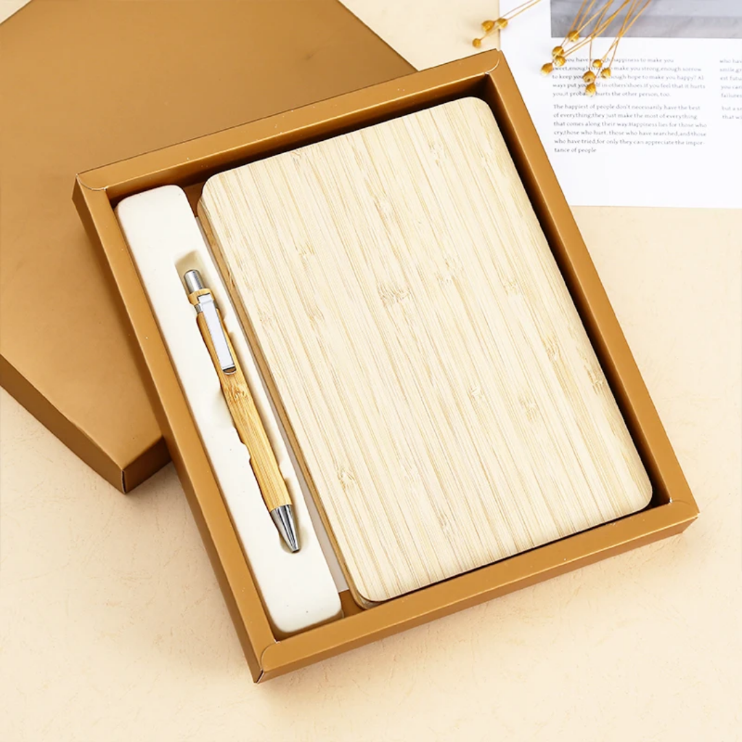 2025/10/1004556866.png Wooden notepad gift set - Image 1