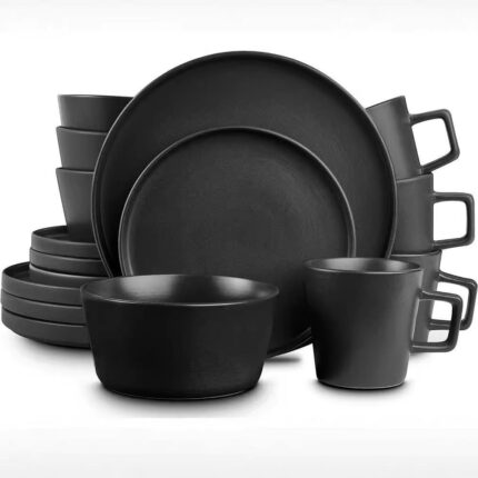 16pcs luxury stoneware dinner set