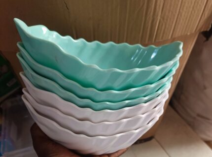 6pcs leaf bowl plate
