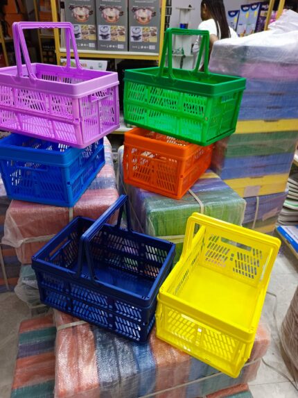 foldable basket (plastic)