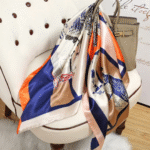 90by 90 vintage scarf - Image 2