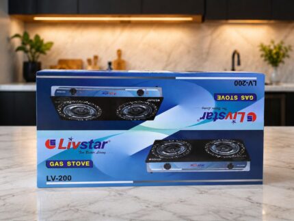 Livstar (glass) Automatic ignition gas burner 