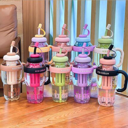 Ice cream shape cup