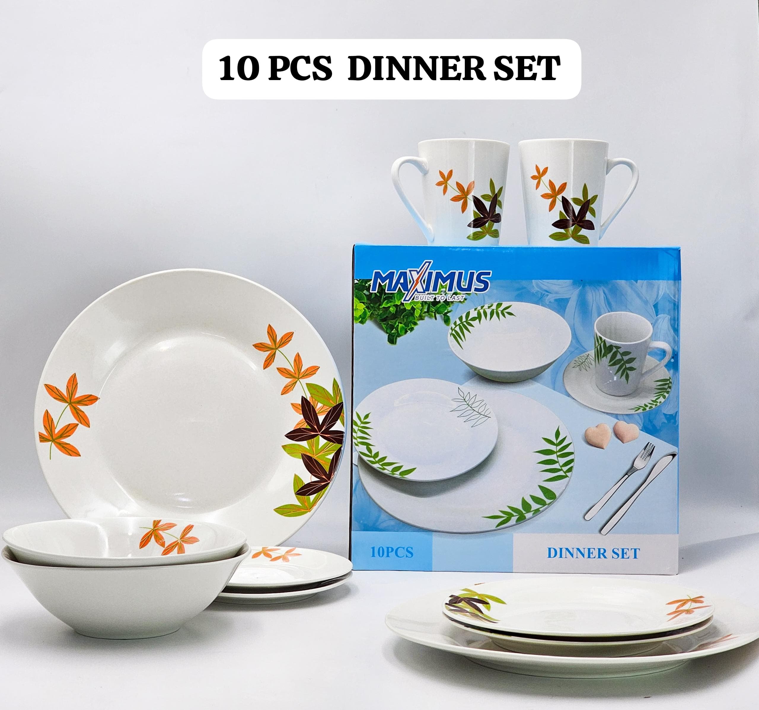 2026/05/1007305480.jpg 10pcs porcelain dinner set - Image 1