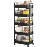 5 layers multifunctional movable storage rack - Image 2